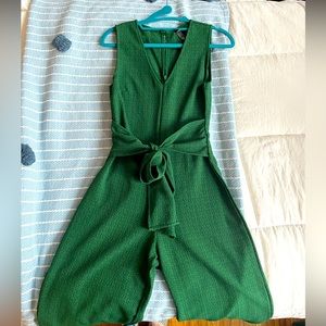 Sexy Green Jumpsuit - Size S